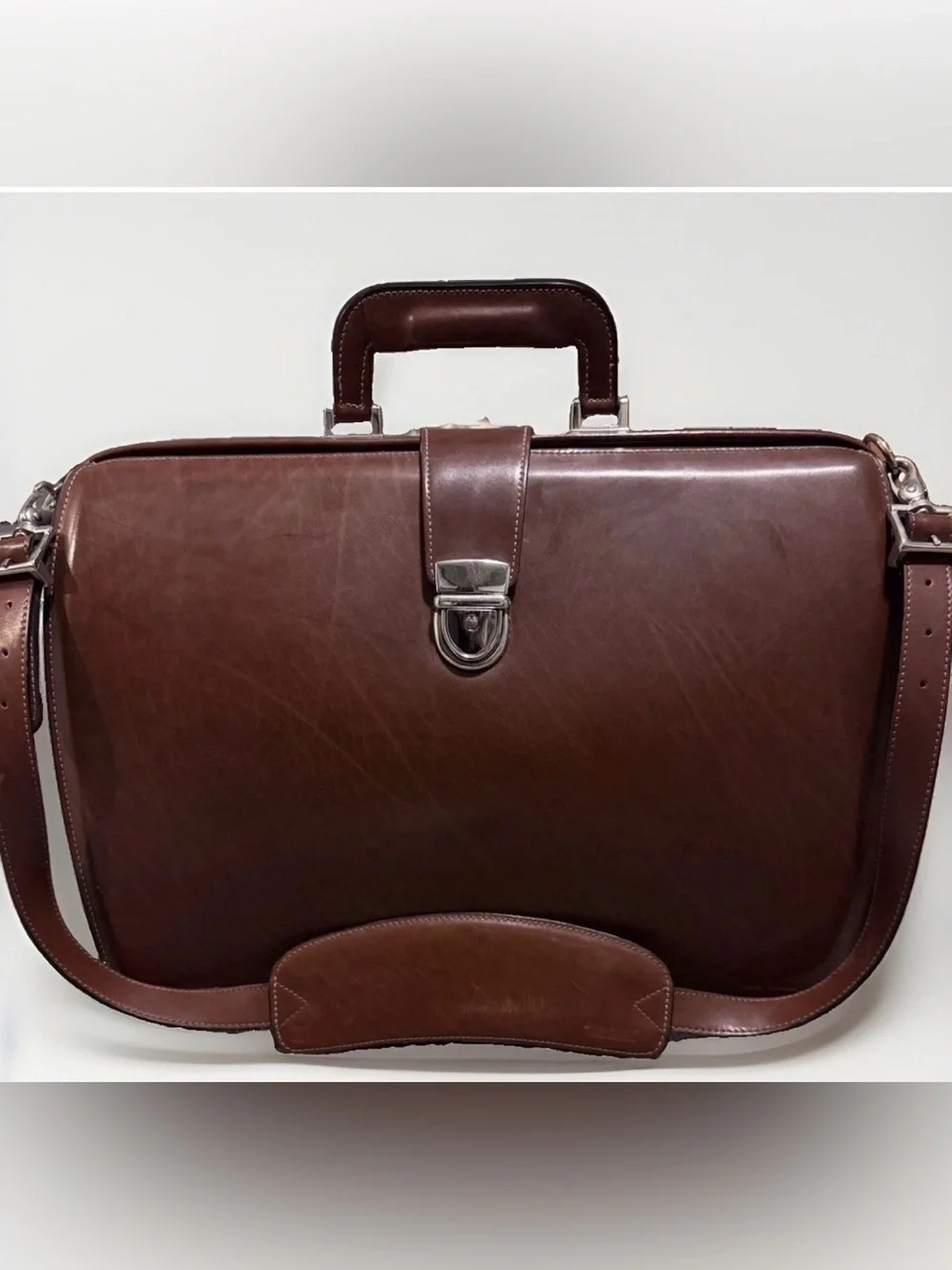 Jack Georges Elements Classic Handmade Leather Briefbag (Style #4505)